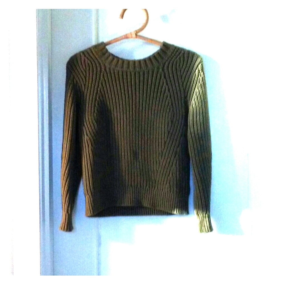 Everlane Texture Cotton Crew Sweater